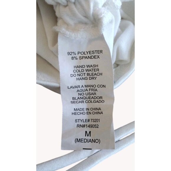 Fashion Nova Top Medium Cold Shoulder Single Sleeve - Picture 7 of 9